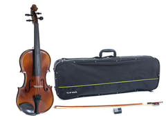GEWA Violin Allegro - 1/16 (Ready to play incl. violin case, Massaranduba bow, Larsen Aurora strings, transport-secured)