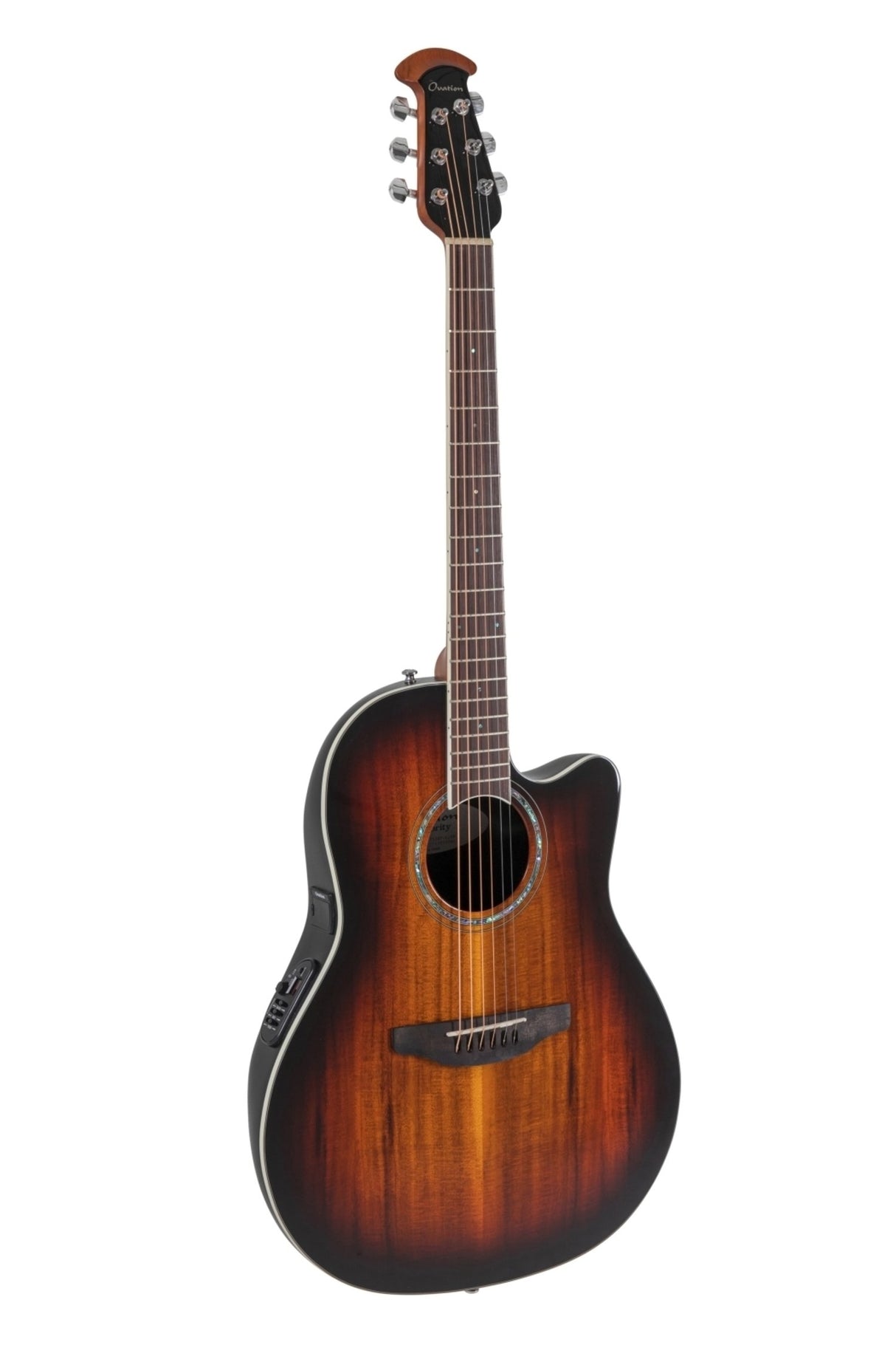 Ovation E-Acoustic Guitar Celebrity Standard Plus Super Shallow - Koa Burst (CS28P-KOAB-G)