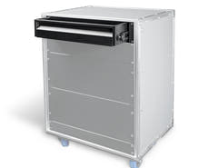 Adam Hall 3U 874E - Rackskuffe (19")