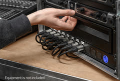 Adam Hall 2U 874E Rackskuffe (19")