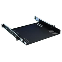 Adam Hall 87556 Rack Hylde 1 Unit m. Udtræk (19")