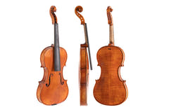 GEWA Georg Walther koncertviolin 4/4, rødbrun, uden opsætning