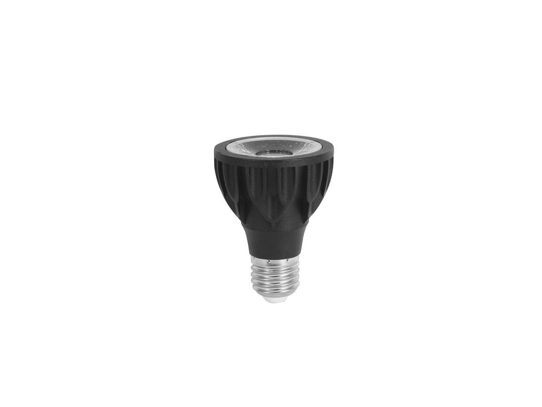 EUROLITE Set PAR-20 Spot sil + PAR-20 230V COB 6W E-27 LED 1800-3000K dim2warm