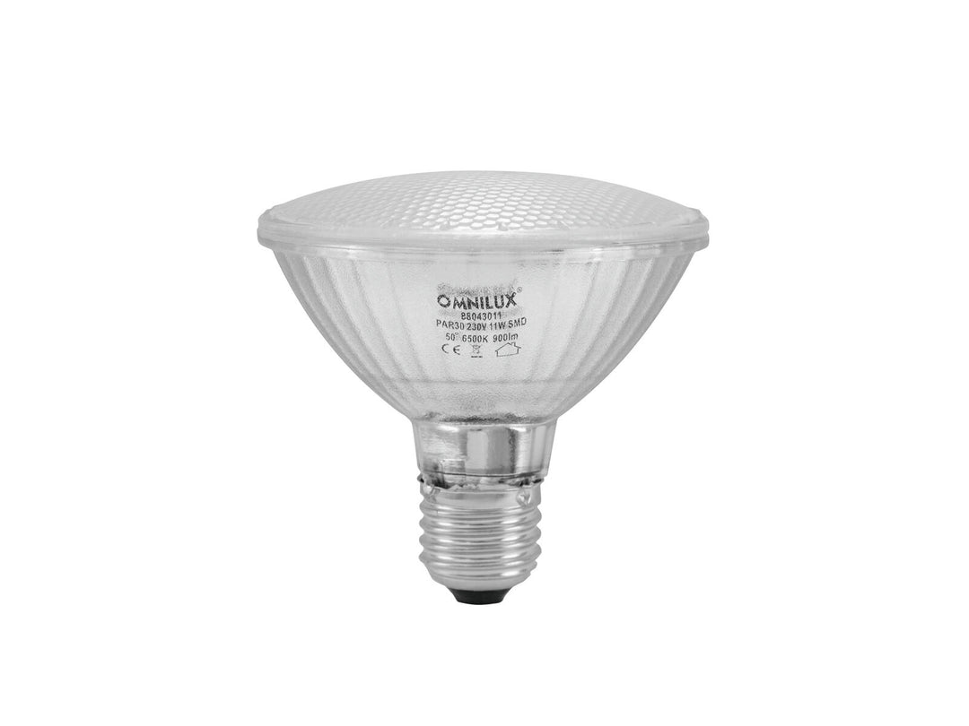 EUROLITE Set PAR-30 Spot sil + PAR-30 230V SMD 11W E-27 LED 6500K