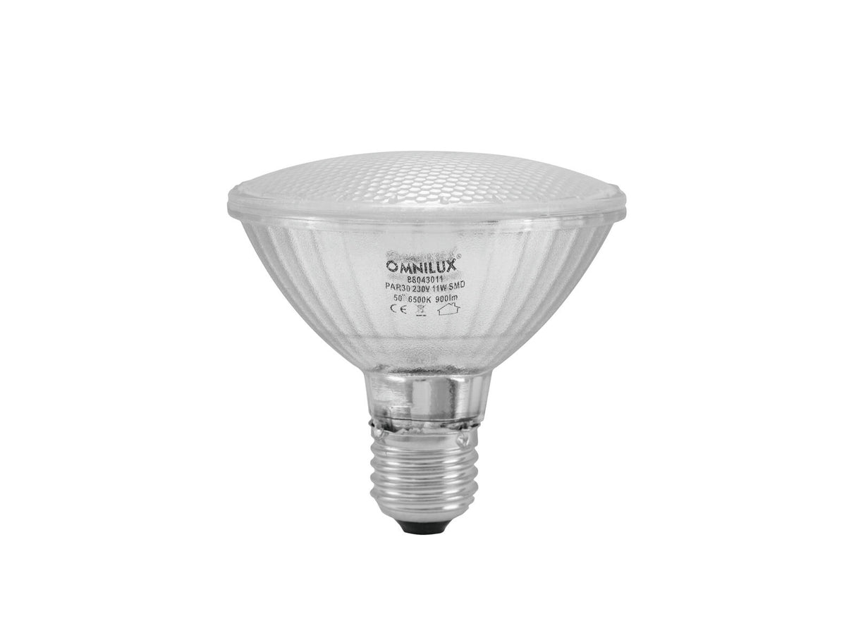 EUROLITE Set PAR-30 Spot sil + PAR-30 230V SMD 11W E-27 LED 6500K