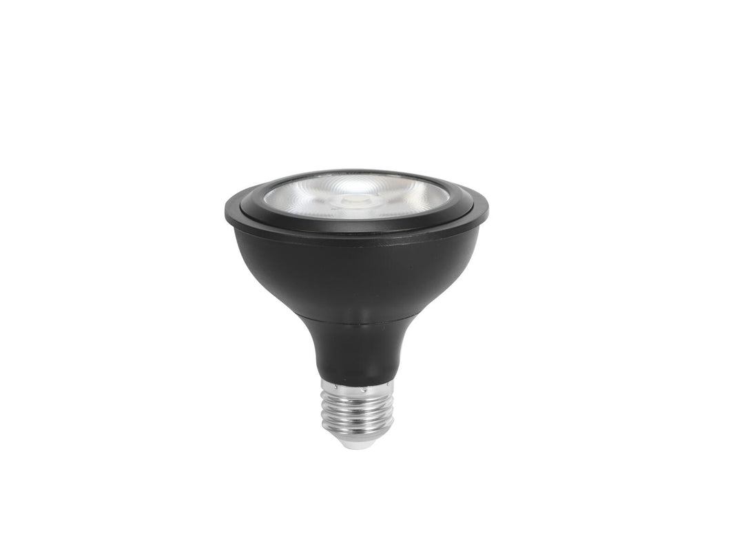 EUROLITE Set PAR-30 Spot sil+ PAR-30 230V COB 12W E-27 LED 1800-3000K dim2warm