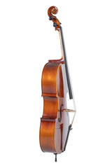 GEWA Cello Allegro - 4/4 (Ready to play incl. bag, Massaranduba bow, Larsen Aurora strings, transport-secured)