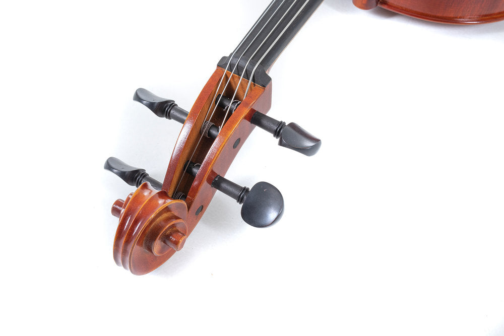 GEWA Ideale cello 1/2, sat op, Wittner-strengeholder, carbonbue, taske