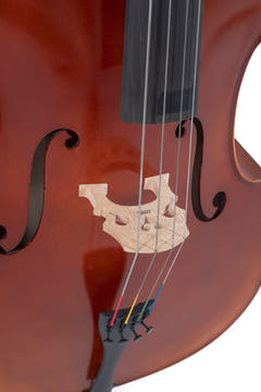 GEWA Cello Ideale - 1/2 (Ready to play, incl. bag, carbon bow, Larsen Aurora strings, transport-secured)