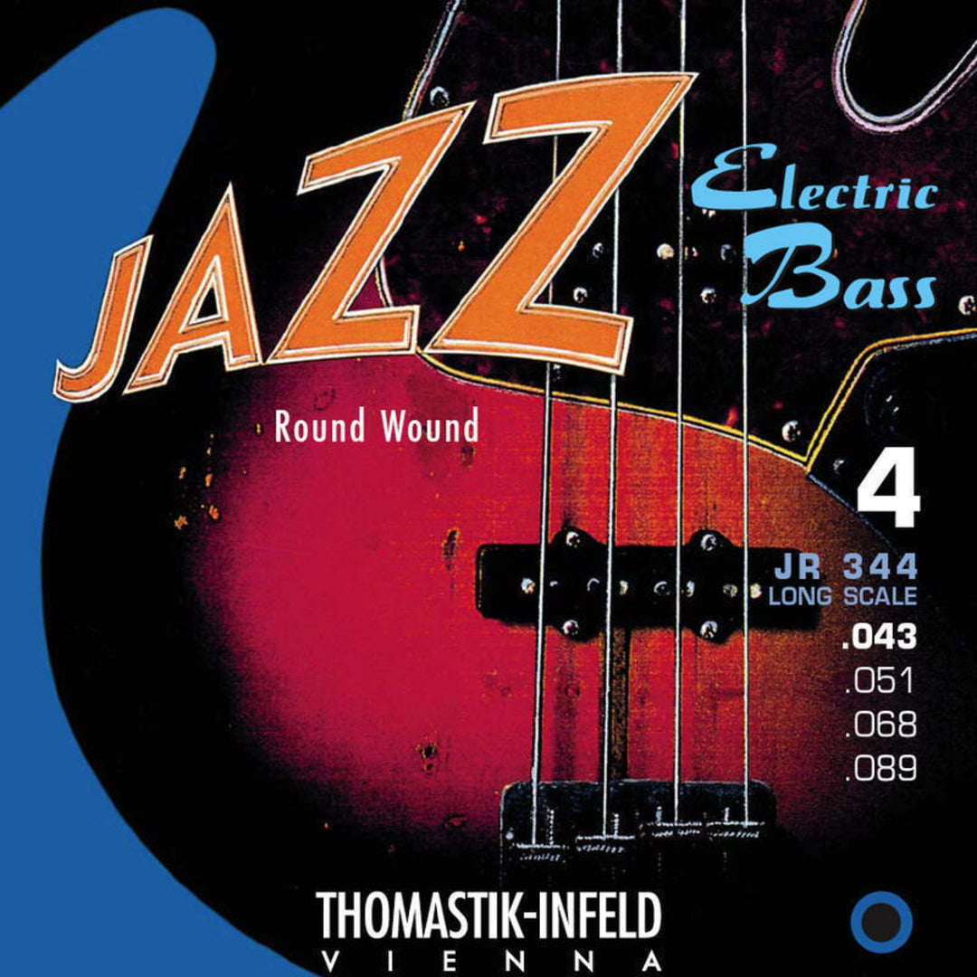 Thomastik-Infeld E-Bass Strings Jazz Bass series nickel round wound roundcore - Set 4-string (JR344)