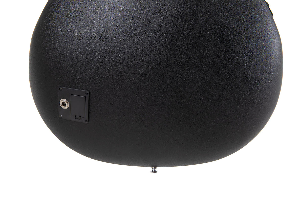 Applause E-Acoustic Guitar AB28 Super Shallow Bowl Cutaway - Black Satin (AB28-5S)