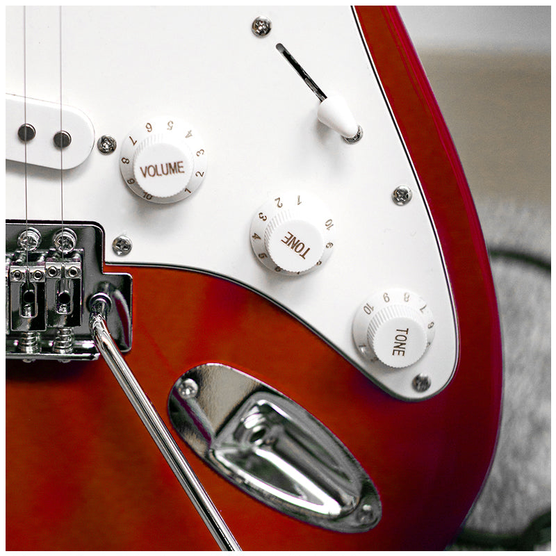 NN EG SET RED guitarsæt elektrisk guitar