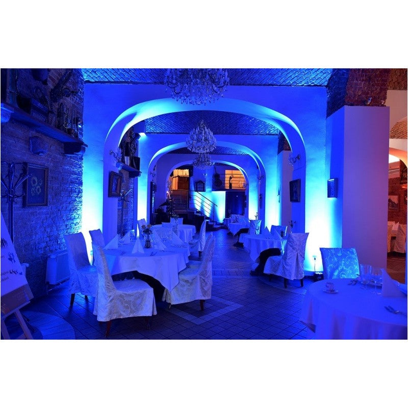 LIGHT4ME PENTA PAR 8x12W MKII RGBWA LED slank