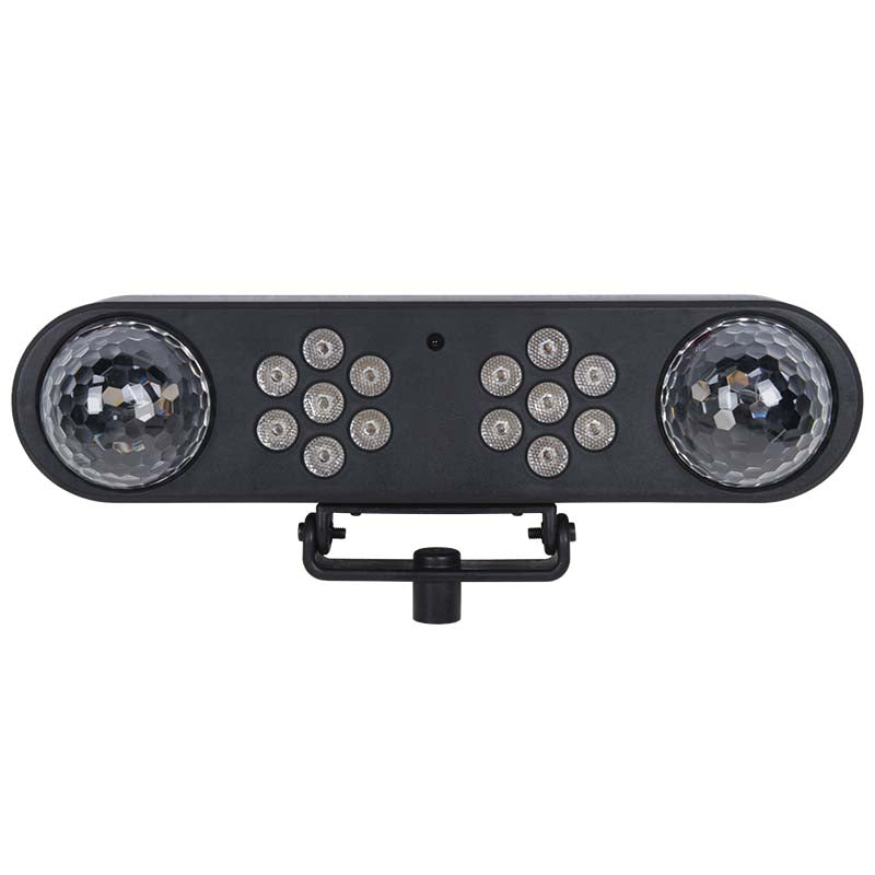 LIGHT4ME MAGIC BAR diskokugleeffekt LED PAR + stativ + fjernbetjening
