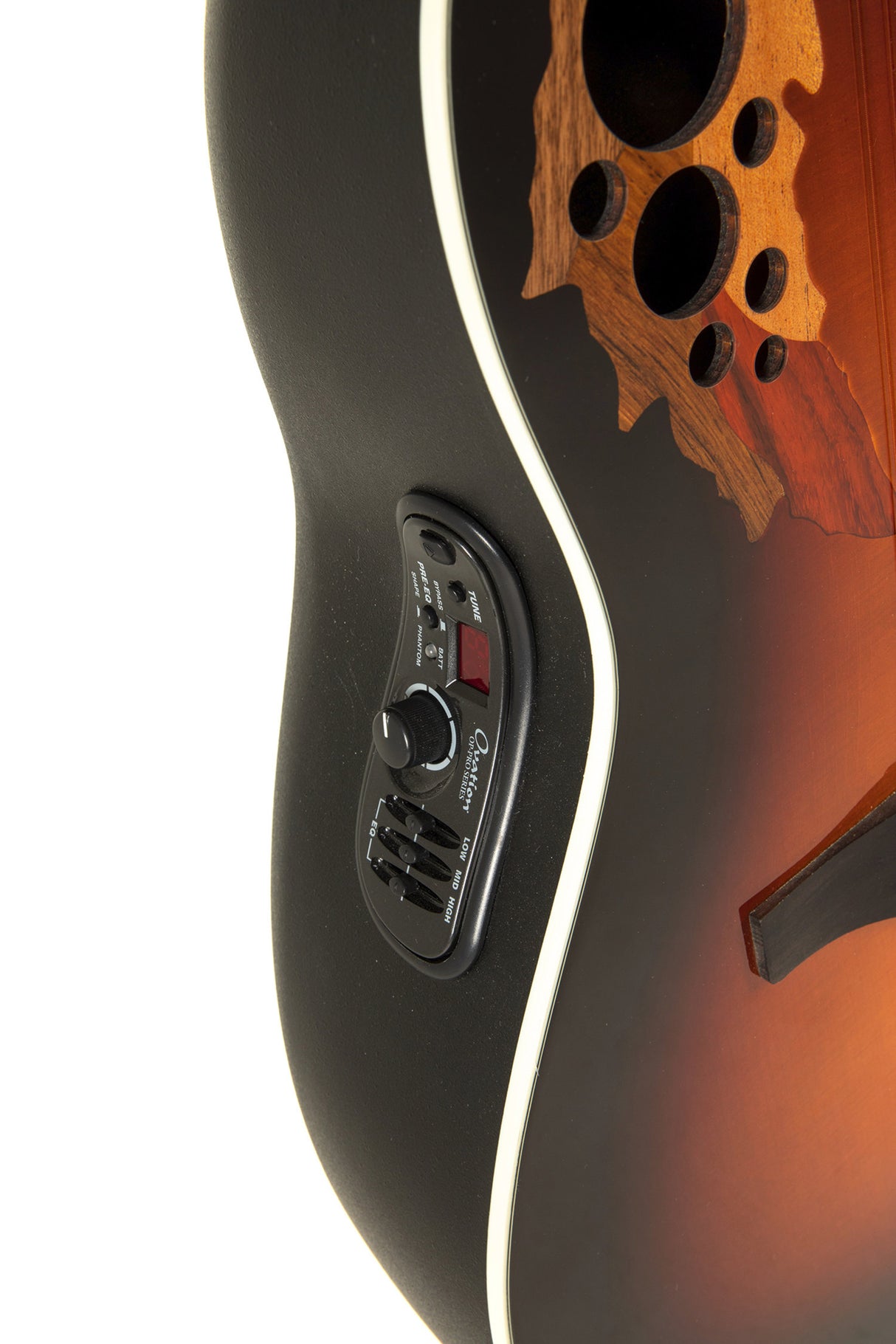 Ovation E-Acoustic Guitar Standard Elite Deep Contour Cutaway 12-string - New England Burst (2758AX-NEB-G)