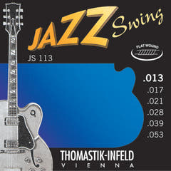 Thomastik-Infeld Strings for E-guitar Jazz Swing Series Nickel Flat Wound - Set 013 flatwound (JS113)
