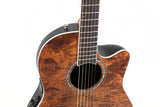 Ovation E-Acoustic Guitar Celebrity Standard Plus Mid Cutaway - Nutmeg Burled Maple (CS24P-NBM-G)