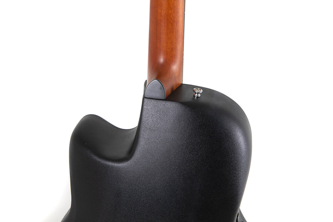 Ovation E-Acoustic Guitar Celebrity Elite Mid Cutaway - Black (CE44-5-G)