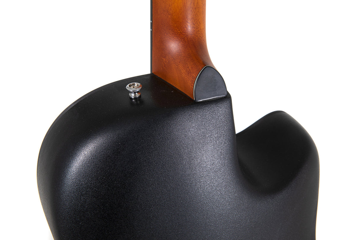 Ovation E-Acoustic Guitar Celebrity Elite Mid Cutaway - Black (CE44L-5-G)