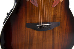 Ovation E-Acoustic Guitar Celebrity Elite Plus Super Shallow - Koa Burst (CE48P-KOAB-G)
