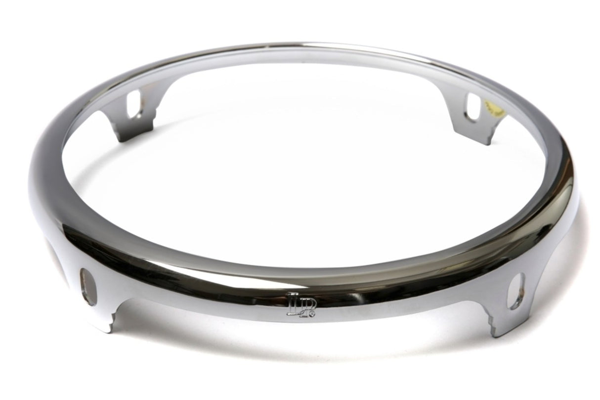 Latin Percussion Hooped Conga Comfort Curve II - X Series LP-JRX Junior Congas - Chrome - 8" Junior Conga | 4 hole (LP737A)