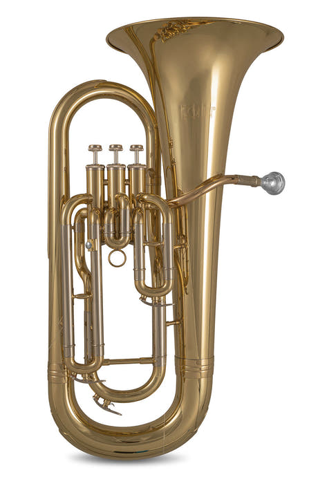 Conn EP653 Bb-euphonium med 3 top-action-ventiler, klar lak