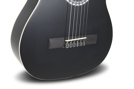 VGS Basic klassisk guitar 1/2, sort