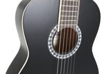 VGS Basic klassisk guitar 1/2, sort