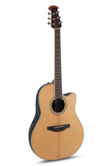 Ovation E-Acoustic Guitar Celebrity CS Standard Mid Cutaway - Natural (CS24-4-G)