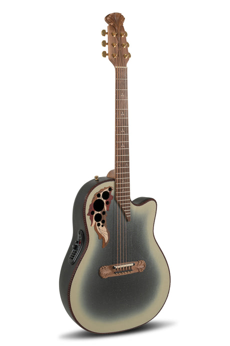Adamas E-Acoustic Guitar 2087GT Deep Contour Cutaway - Reverse Beige Burst (2087GT-7-G)