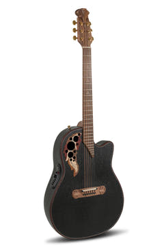 Adamas E-Acoustic Guitar 2087GT Deep Contour Cutaway - Black (2087GT-5-G)