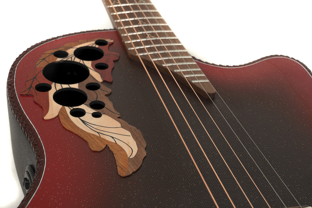 Adamas E-Acoustic Guitar 2087GT Deep Contour Cutaway - Reverse Red Burst (2087GT-2-G)