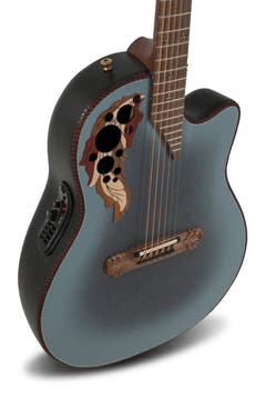 Adamas E-Acoustic Guitar 2087GT Deep Contour Cutaway - Reverse Blue Burst (2087GT-8-G)