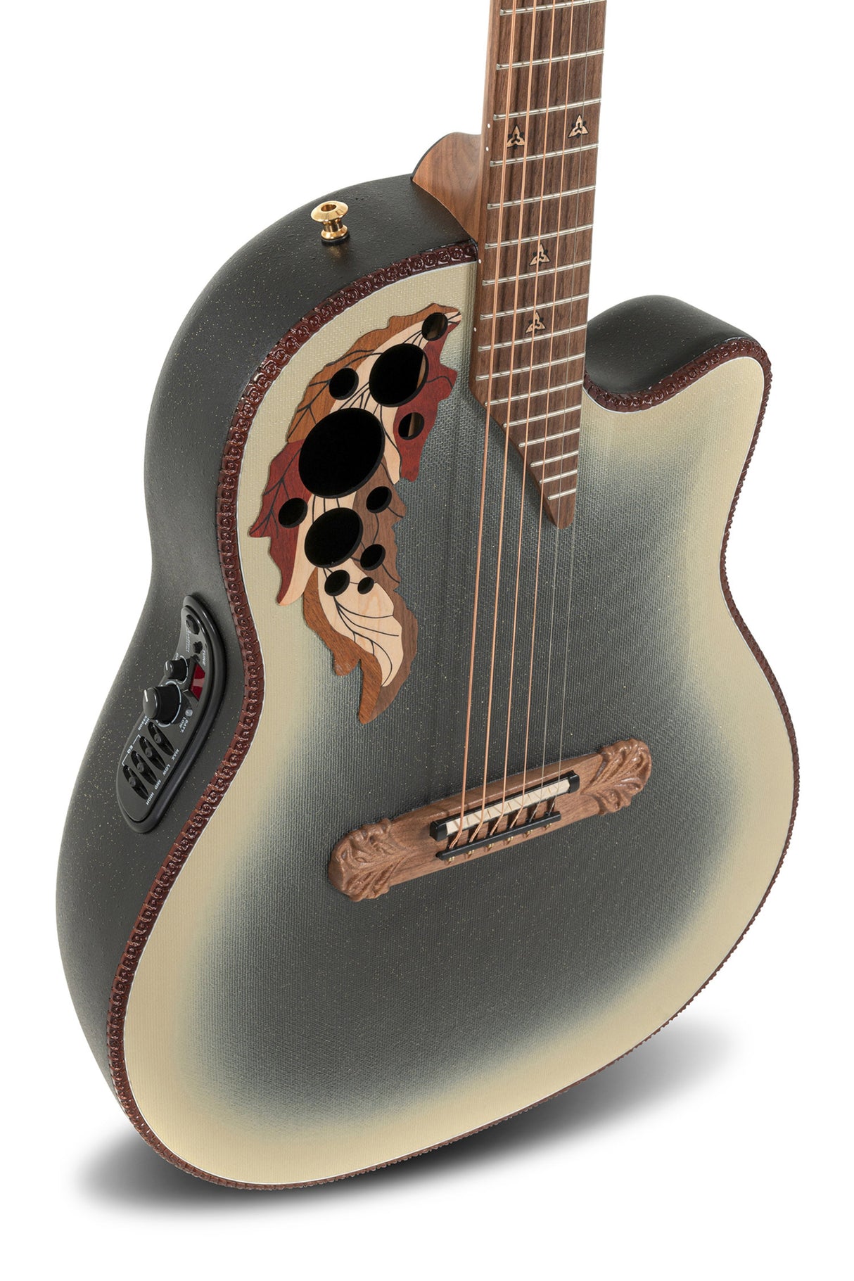Adamas E-Acoustic Guitar 2087GT Deep Contour Cutaway - Reverse Beige Burst (2087GT-7-G)
