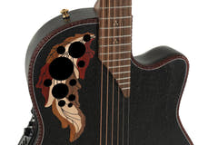 Adamas E-Acoustic Guitar 2087GT Deep Contour Cutaway - Black (2087GT-5-G)