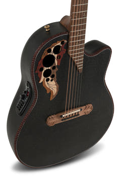 Adamas E-Acoustic Guitar 2087GT Deep Contour Cutaway - Black (2087GT-5-G)