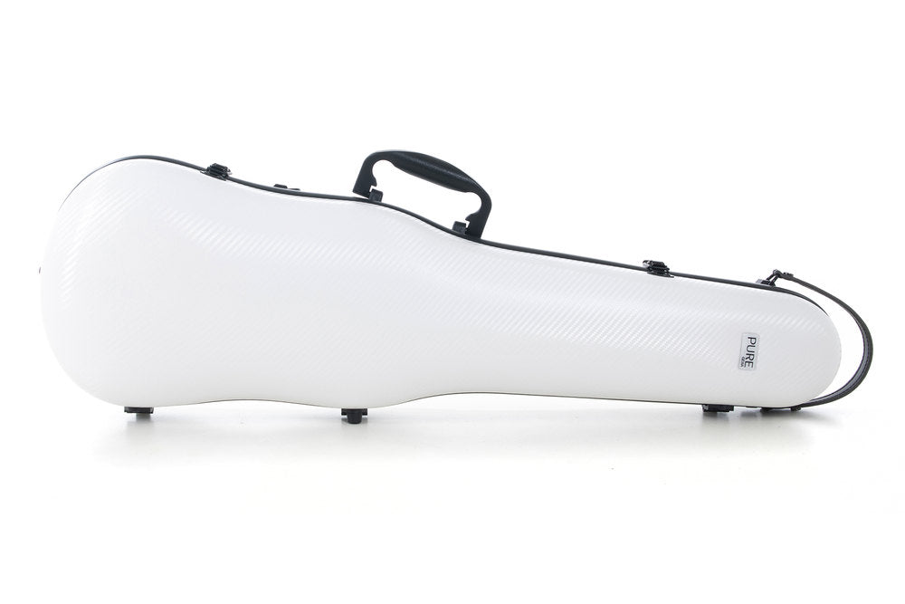 GEWA Polycarbonate 1.8 formkasse til violin 4/4, hvid