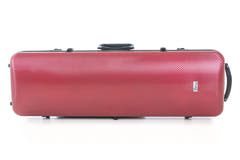 GEWA Polycarbonate 2.4 violinkasse 4/4, rød