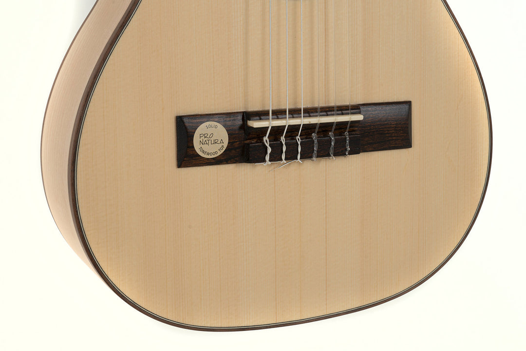 GEWA Classical guitar Pro Natura Silver Solid Spruce / Maple - 1/4 size
