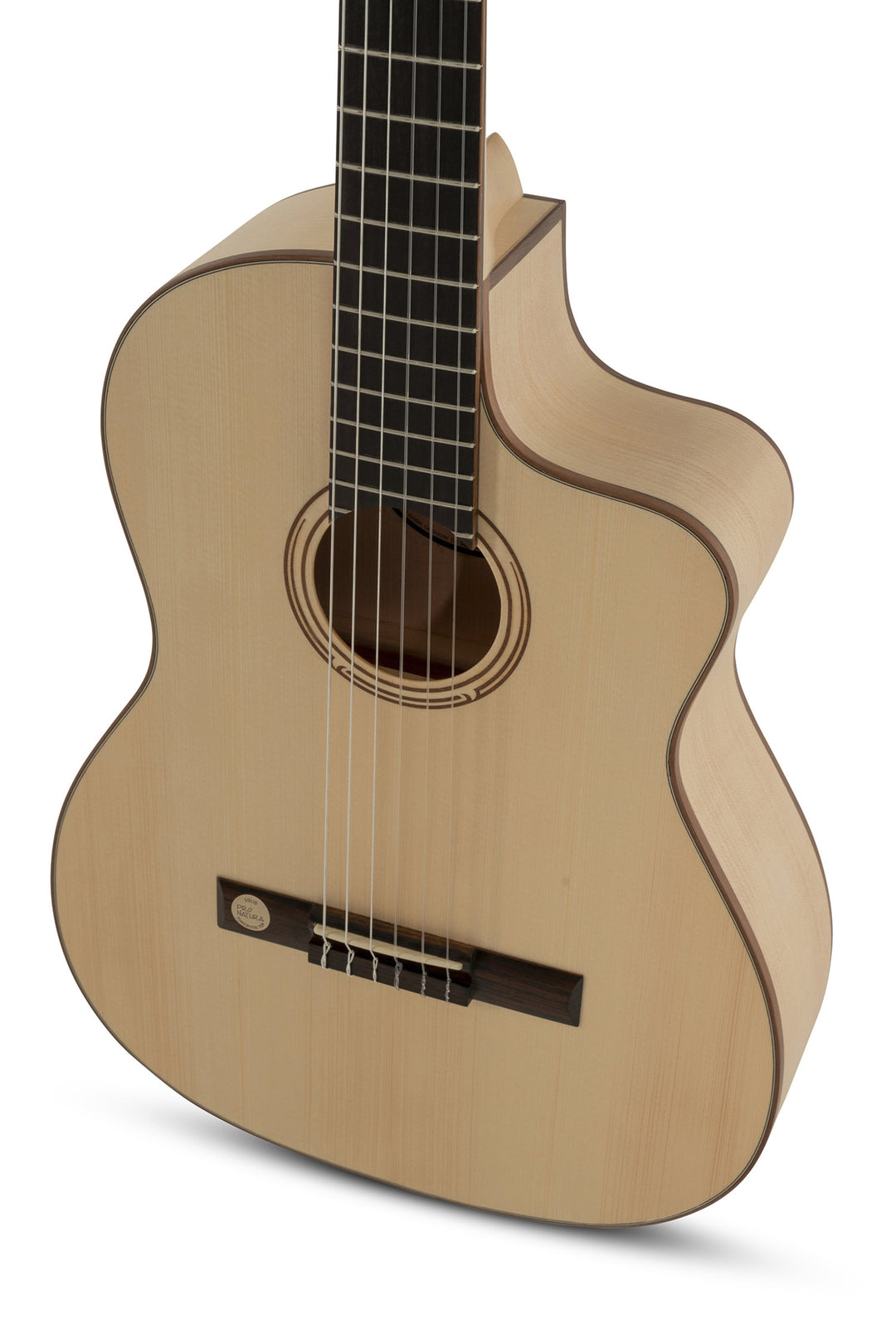 GEWA E-Acoustic classical guitar Pro Natura Silver Samba - E-Acoustic (Cutaway)
