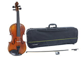 GEWA Violin Maestro 1 - 1/2 (Ready to play incl. violin case, carbon bow and Larsen Aurora strings, transport-secured)