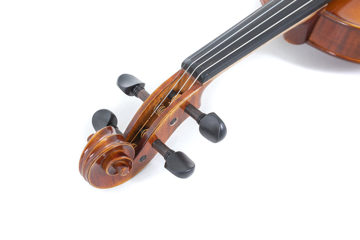 GEWA Violin Maestro 1 - 1/2 (Ready to play incl. violin case, Massaranduba bow and Larsen Aurora strings)