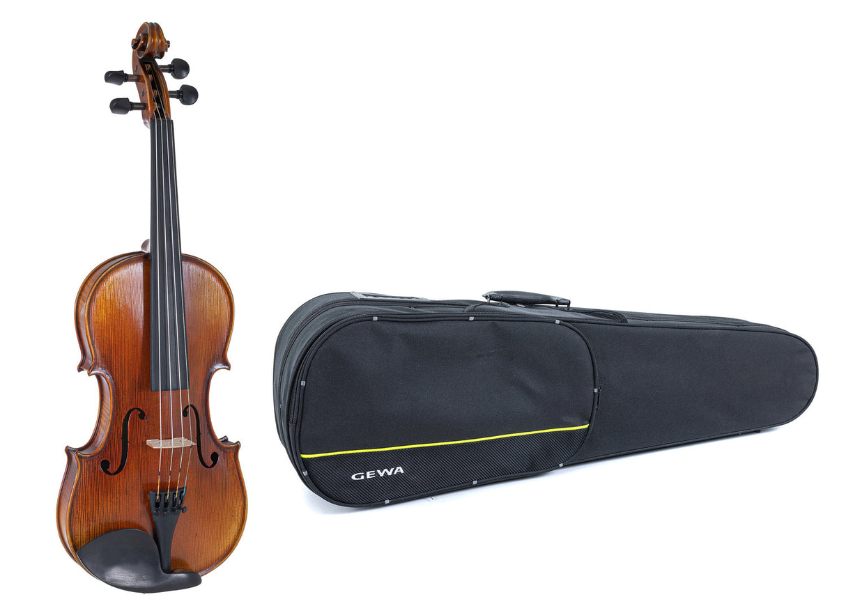GEWA Violin Maestro 2 - 1/2 (Ready to play incl. shaped case, without bow, with Larsen Aurora strings)