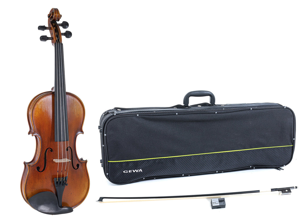 GEWA Violin Maestro 2 - 1/4 (Ready to play incl. violin case, carbon bow and Larsen Aurora strings)