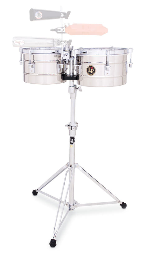 Latin Percussion Timbales Tito Puente Timbalitos - Steel (LP272-S)