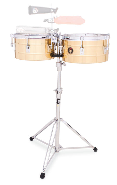 Latin Percussion Timbales Tito Puente Solid Brass - 12"/13" (LP255-B)