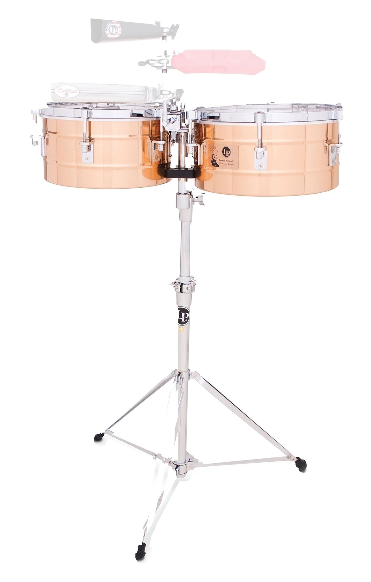 Latin Percussion Timbales Tito Puente Bronze - 12"/13" (LP255-BZ)