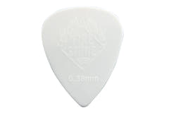 Fire & Stone Nylon plektre 0,38 mm, hvid, 12 stk.