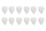 Fire & Stone Nylon plektre 0,38 mm, hvid, 12 stk.