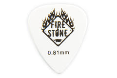 Fire & Stone Monster plektre "Skull", hvid, 0,81 mm, 12 stk.